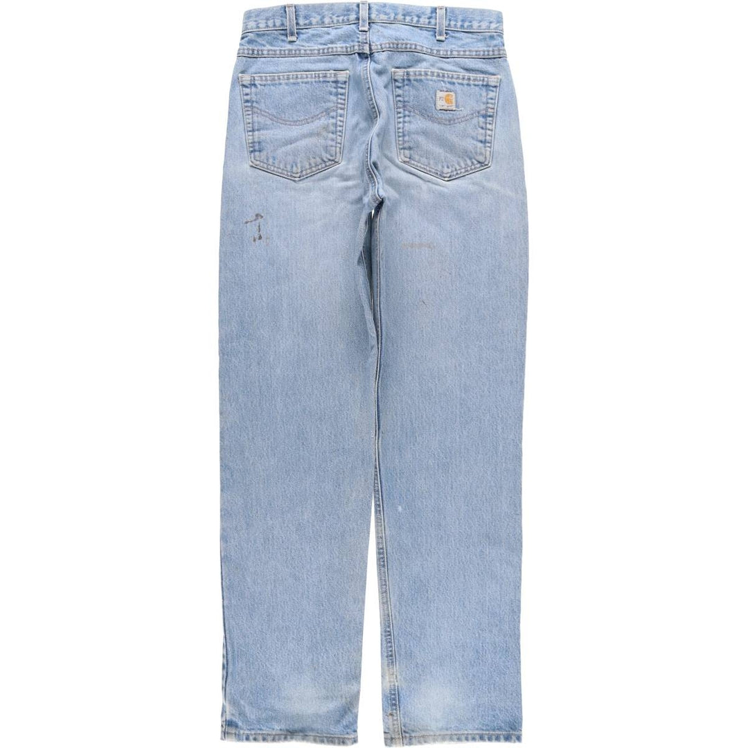 Carhartt FR Series Tapered Denim Pants, Men's, Size W33 cotton blue type Vintage Second Hand