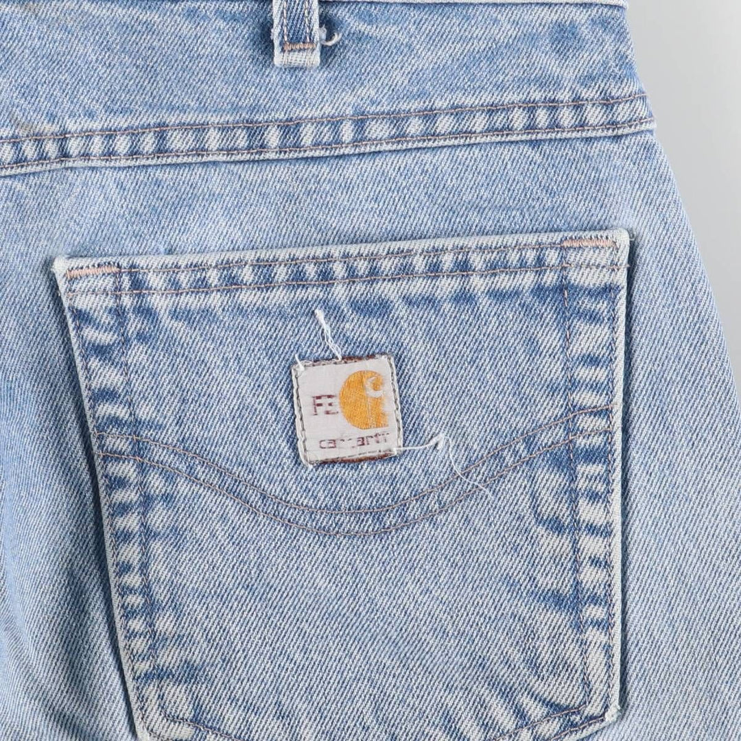 Carhartt FR Series Tapered Denim Pants, Men's, Size W33 cotton blue type Vintage Second Hand