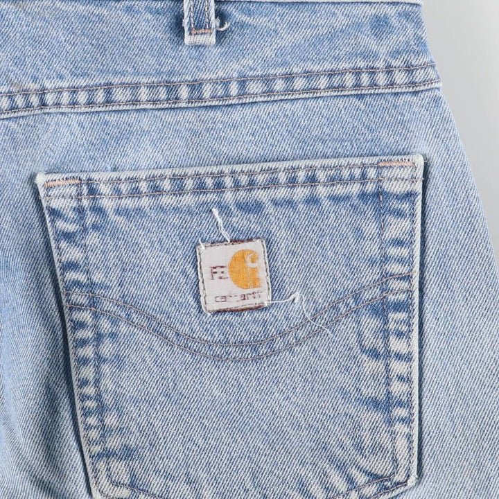 Carhartt FR Series Tapered Denim Pants, Men's, Size W33 cotton blue type Vintage Second Hand
