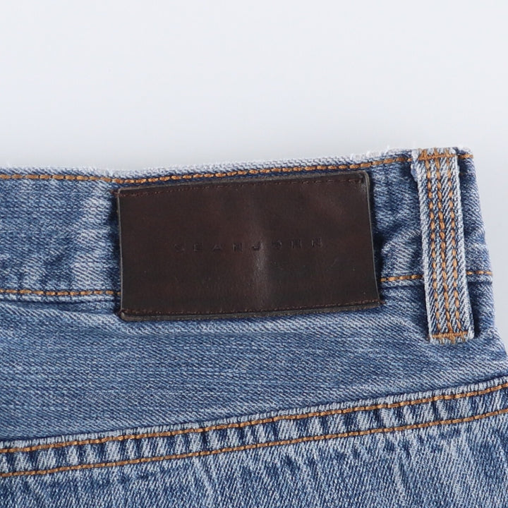2000'S Sean John Straight Denim Pants Men's Size W35 cotton blue type Vintage Second Hand