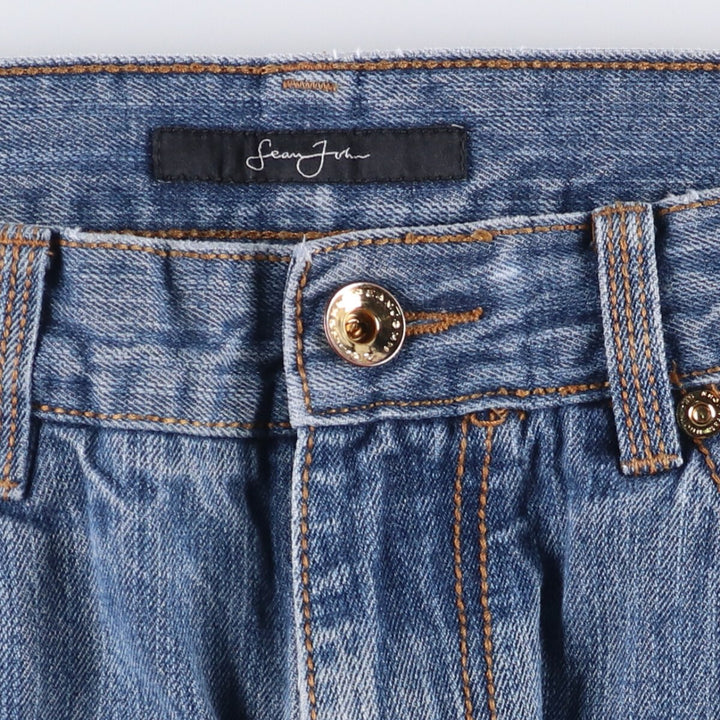 2000'S Sean John Straight Denim Pants Men's Size W35 cotton blue type Vintage Second Hand