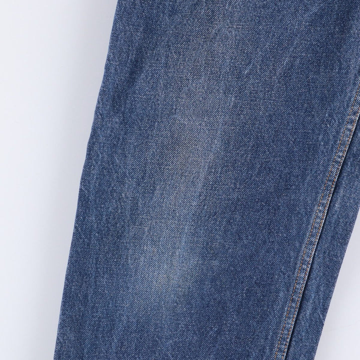 90'S Calvin Klein Jeans Easy Fit Tapered Denim Pants Men's Size 34 (Vintage) cotton navy blue type Vintage Second Hand