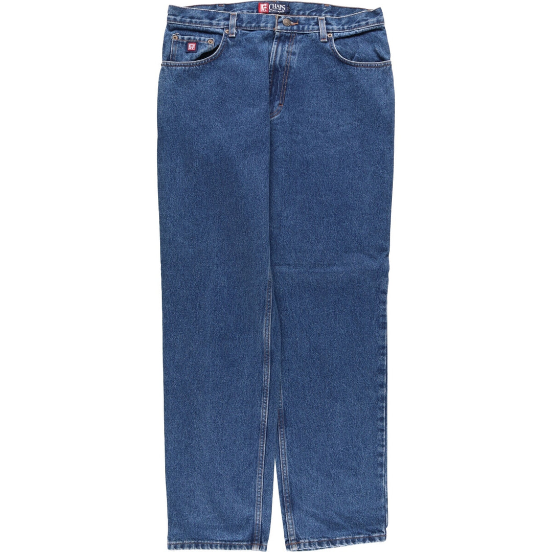 Ralph Lauren CHAPS tapered denim pants, men's size W37 cotton blue type Vintage Second Hand