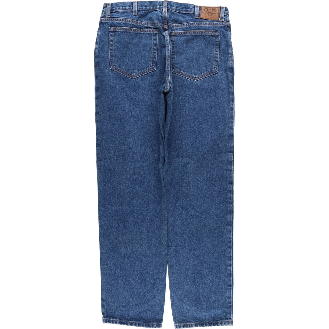 Ralph Lauren CHAPS tapered denim pants, men's size W37 cotton blue type Vintage Second Hand