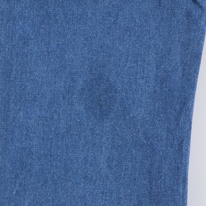Vintage 70s-80'S KEY straight denim pants, made in the USA, men's size W37. cotton blue type Vintage Second Hand