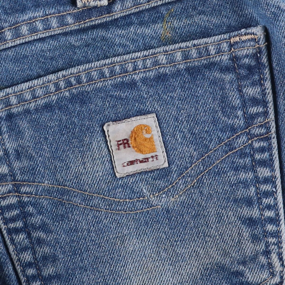 Carhartt FR Series Relaxed Fit Straight Denim Pants, Men's Size 36 cotton blue type Vintage Second Hand