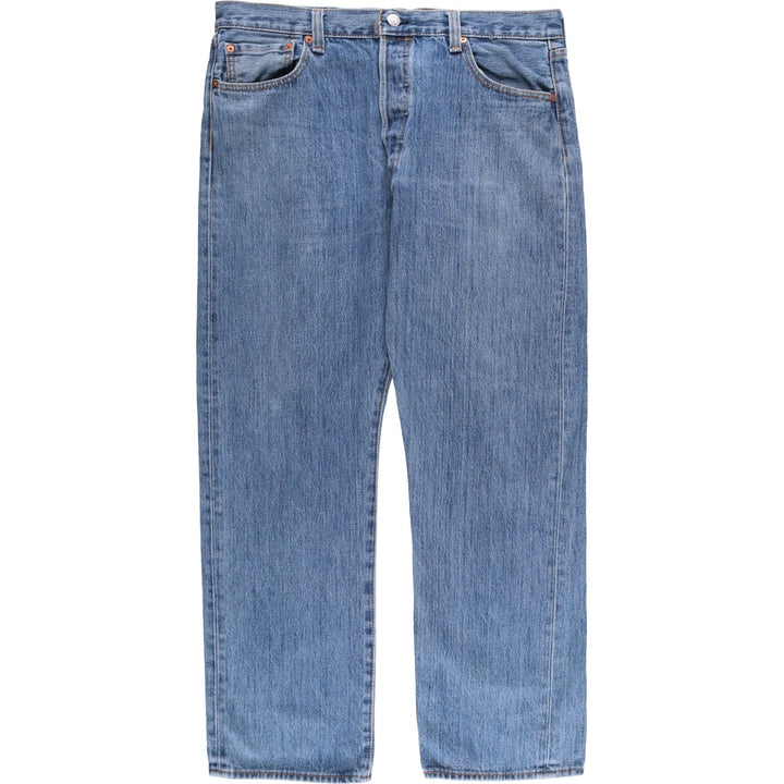 Levi's 501 straight denim pants for men, size W37 cotton blue type Vintage Second Hand