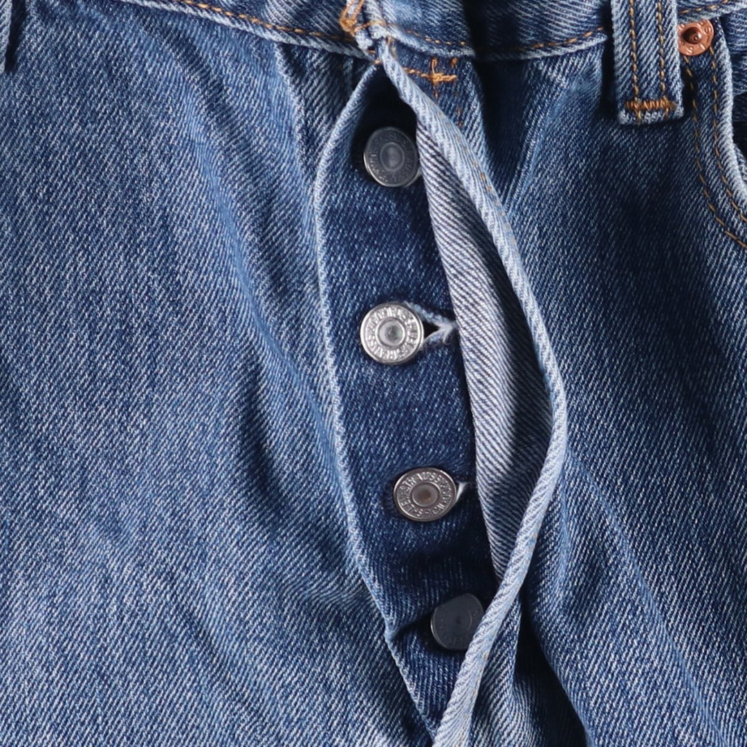Levi's 501 straight denim pants for men, size W37 cotton blue type Vintage Second Hand