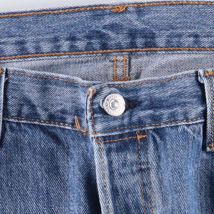 Levi's 501 straight denim pants for men, size W37 cotton blue type Vintage Second Hand