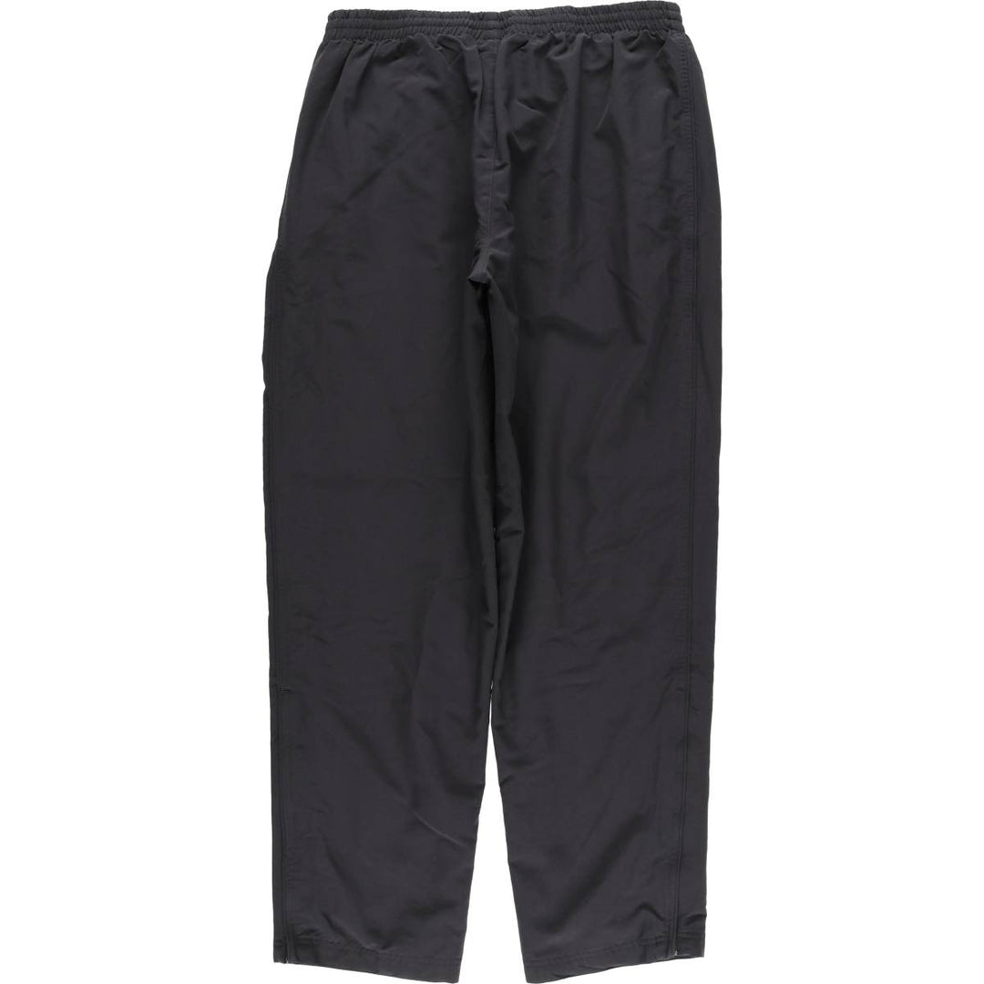 00'S Adidas warm-up pants, nylon pants, rustling pants, men's size M polyester Charcoal Vintage Second Hand