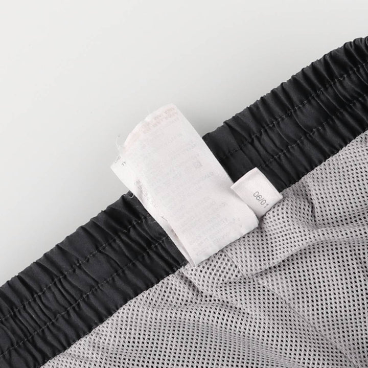 00'S Adidas warm-up pants, nylon pants, rustling pants, men's size M polyester Charcoal Vintage Second Hand