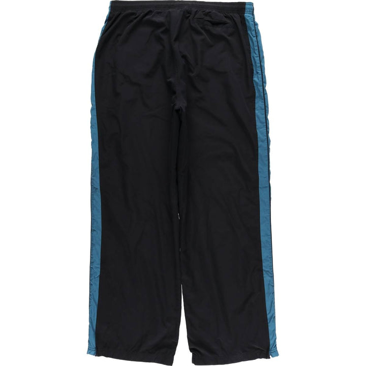 2000'S Reebok Warm-Up Pants, Nylon, Shaka Shaka Pants, Men's Size XL polyester black type Vintage Second Hand