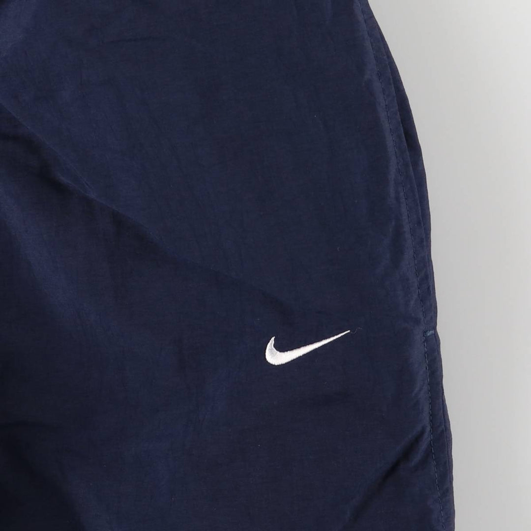 00'S Nike Nylon Pants, Shaka Shaka Pants, Men's L size Nylon navy blue type Vintage Second Hand