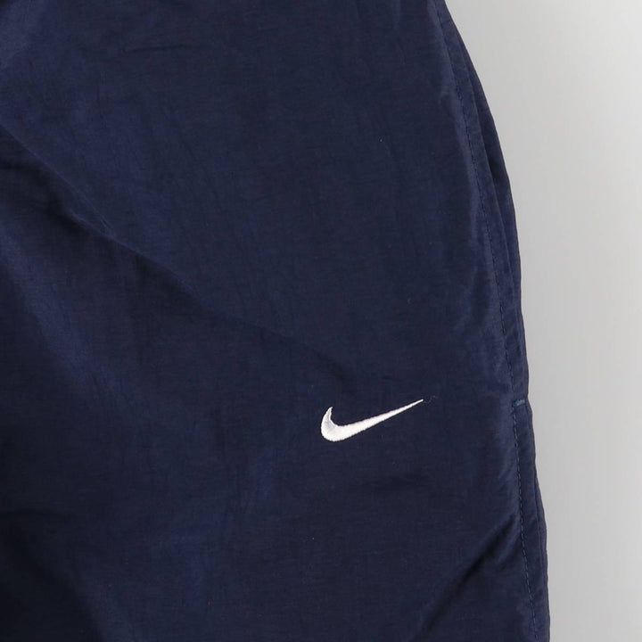 00'S Nike Nylon Pants, Shaka Shaka Pants, Men's L size Nylon navy blue type Vintage Second Hand