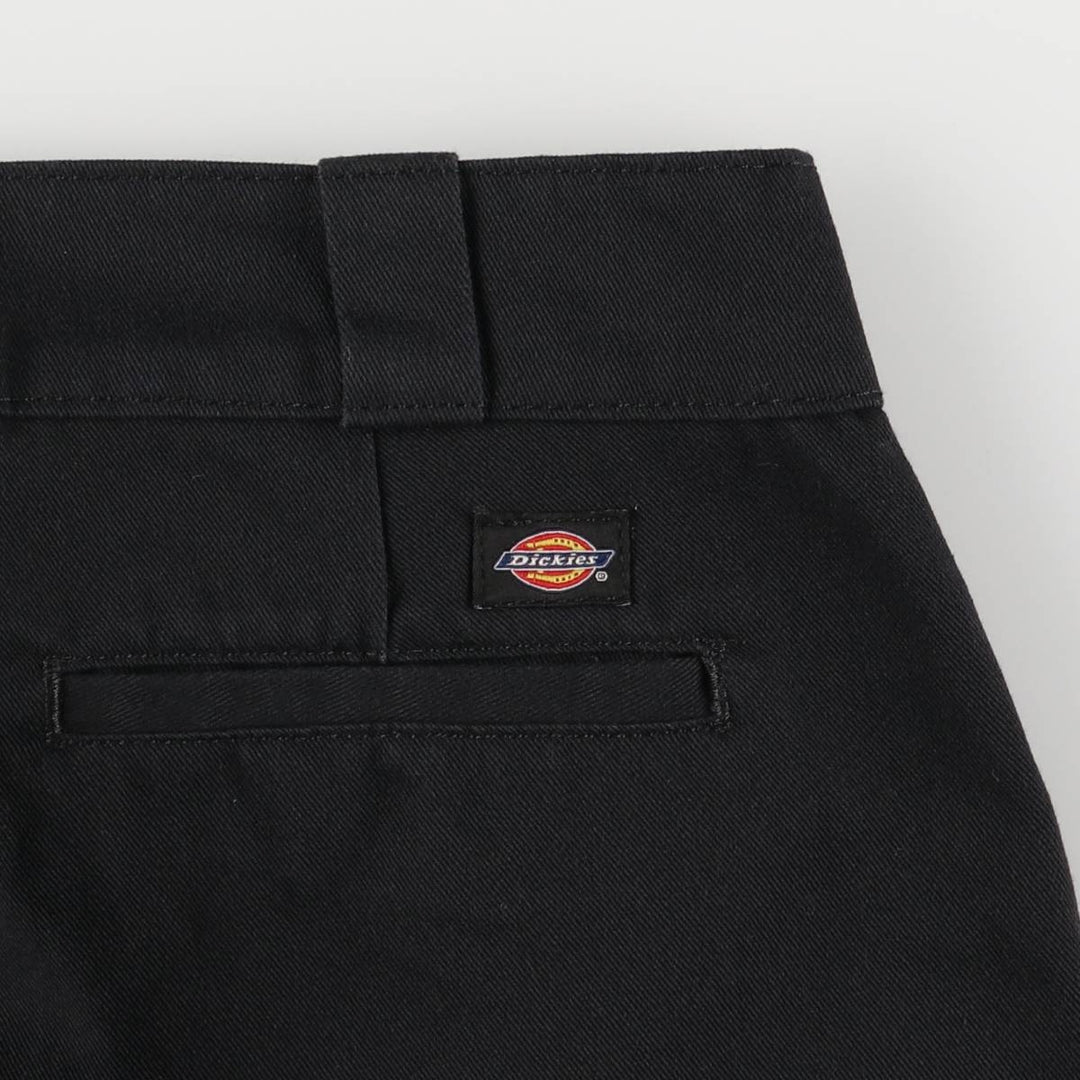 Dickies Work Pants, Women's, Size L (W29) polyester black type Vintage Second Hand