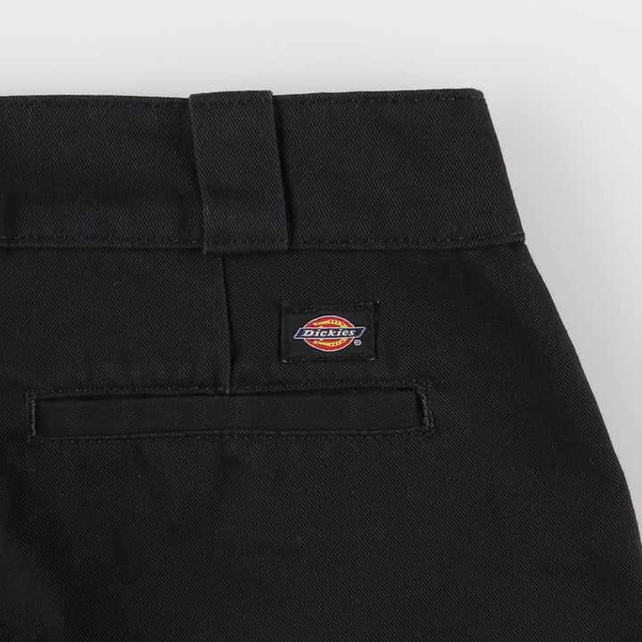 Dickies Work Pants, Women's, Size L (W29) polyester black type Vintage Second Hand