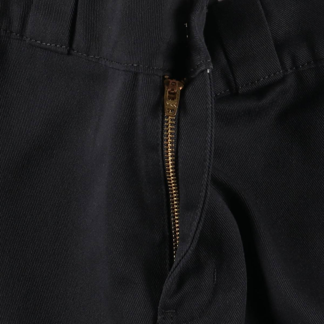 Dickies Work Pants, Women's, Size L (W29) polyester black type Vintage Second Hand
