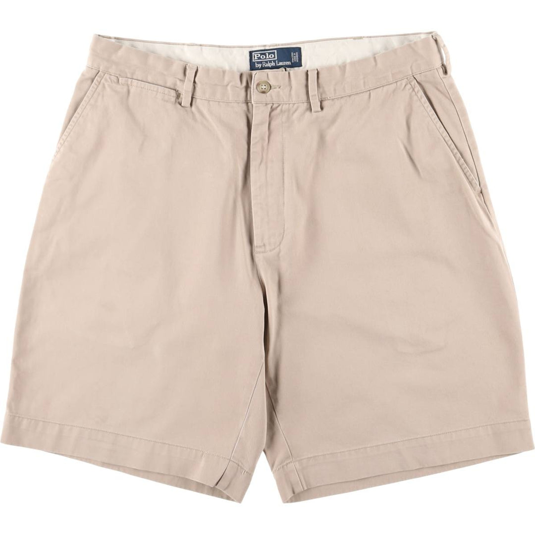 Ralph Lauren POLO by Ralph Lauren PROSPECT SFORT chino shorts, men's size W33 cotton Beige type Vintage Second Hand
