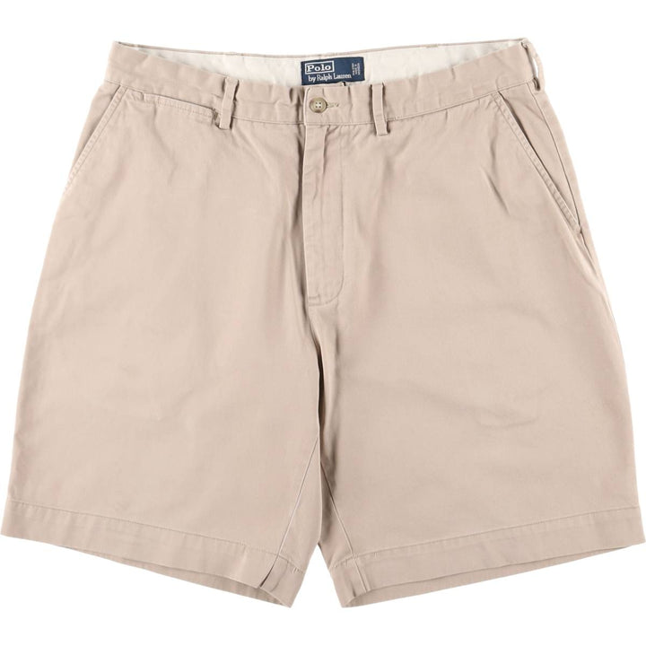 Ralph Lauren POLO by Ralph Lauren PROSPECT SFORT chino shorts, men's size W33 cotton Beige type Vintage Second Hand