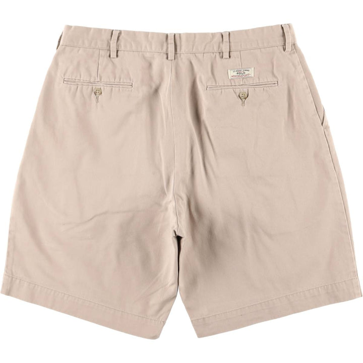 Ralph Lauren POLO by Ralph Lauren PROSPECT SFORT chino shorts, men's size W33 cotton Beige type Vintage Second Hand