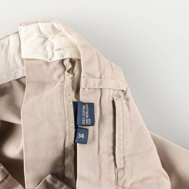 Ralph Lauren POLO by Ralph Lauren PROSPECT SFORT chino shorts, men's size W33 cotton Beige type Vintage Second Hand