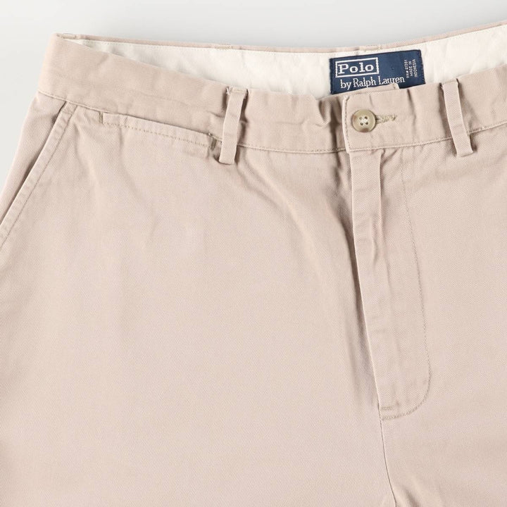 Ralph Lauren POLO by Ralph Lauren PROSPECT SFORT chino shorts, men's size W33 cotton Beige type Vintage Second Hand