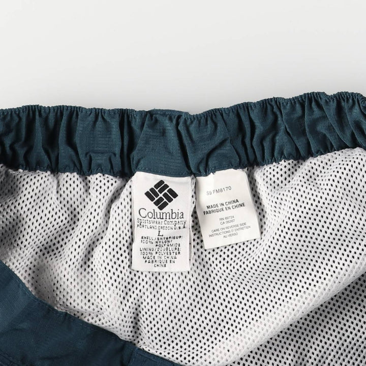 90'S Vintage Columbia PFG Ripstop 2-Way Climbing Pants, Men's Size L Nylon green type Vintage Second Hand