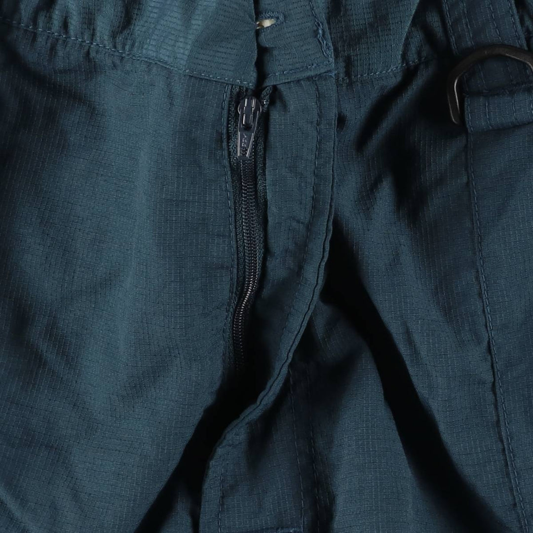 90'S Vintage Columbia PFG Ripstop 2-Way Climbing Pants, Men's Size L Nylon green type Vintage Second Hand