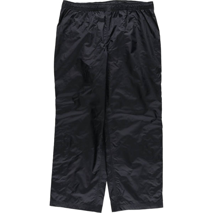 LLBean Ripstop Nylon Pants, Shaka Shaka Pants, Women's XL Nylon navy blue type Vintage Second Hand