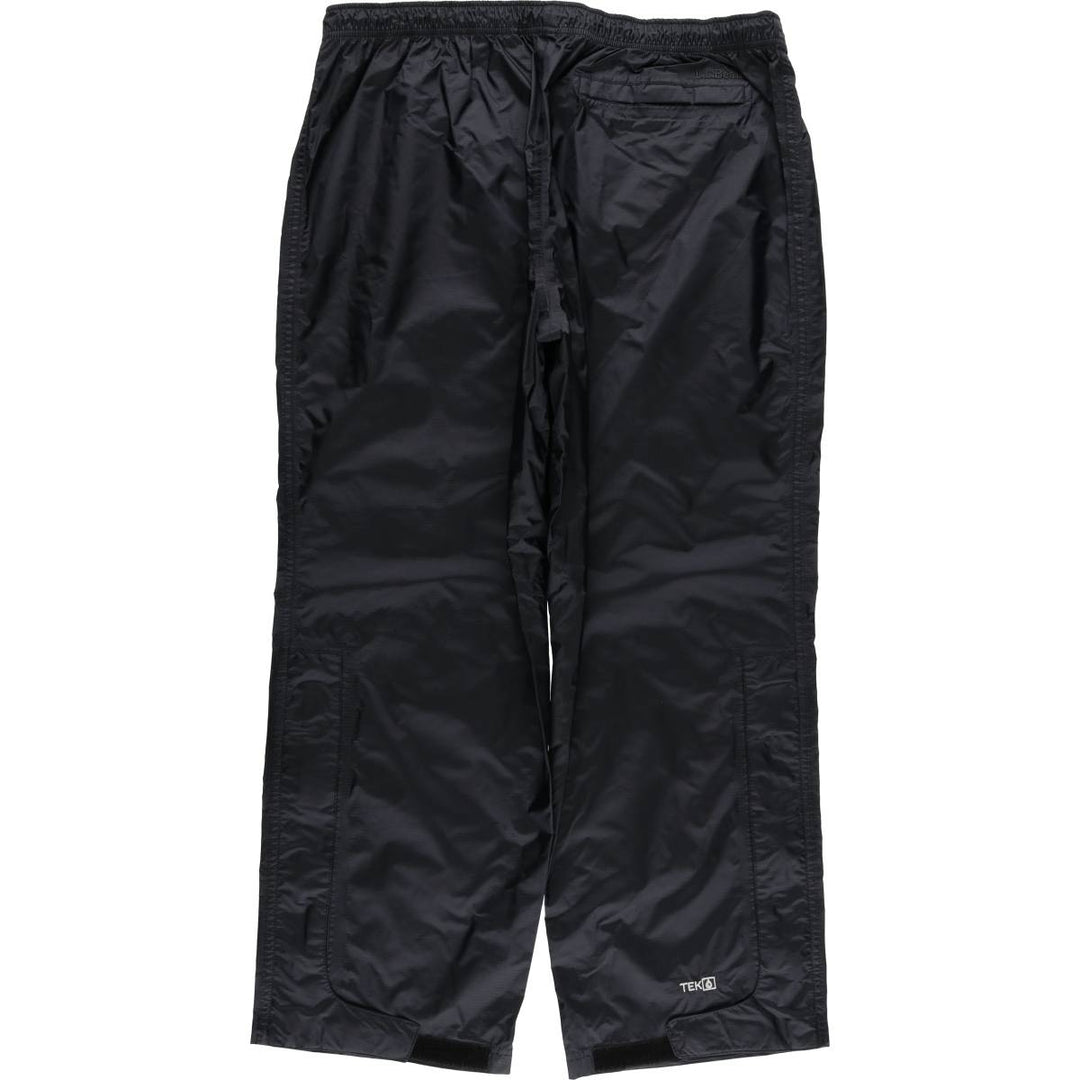 LLBean Ripstop Nylon Pants, Shaka Shaka Pants, Women's XL Nylon navy blue type Vintage Second Hand
