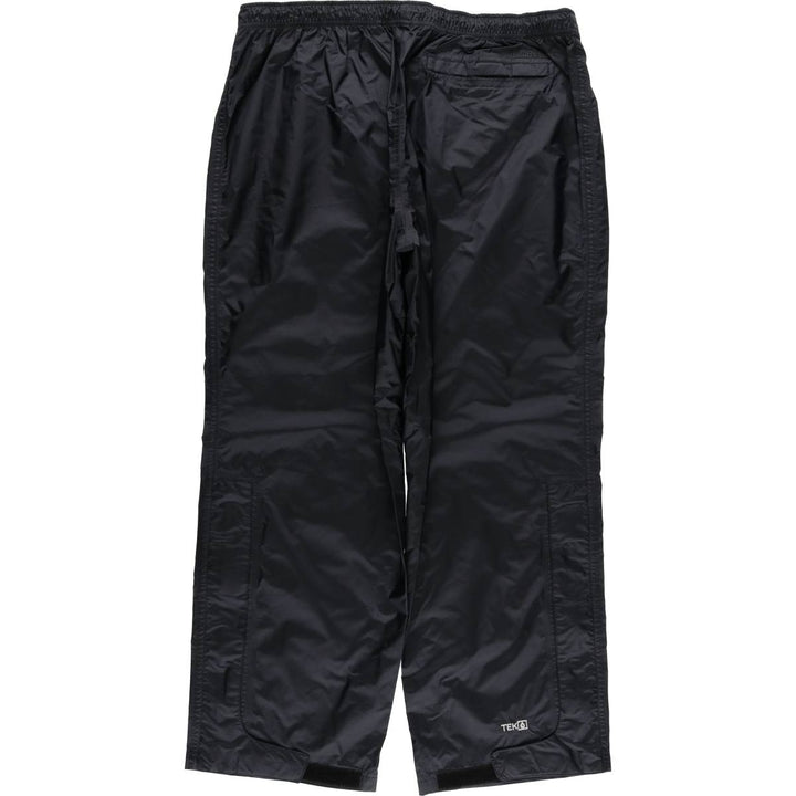 LLBean Ripstop Nylon Pants, Shaka Shaka Pants, Women's XL Nylon navy blue type Vintage Second Hand