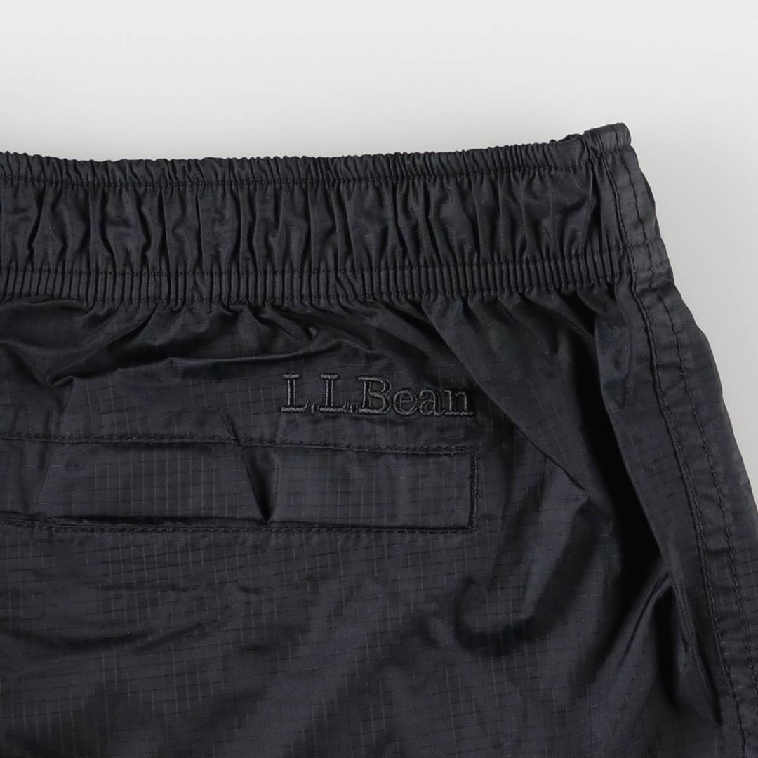 LLBean Ripstop Nylon Pants, Shaka Shaka Pants, Women's XL Nylon navy blue type Vintage Second Hand