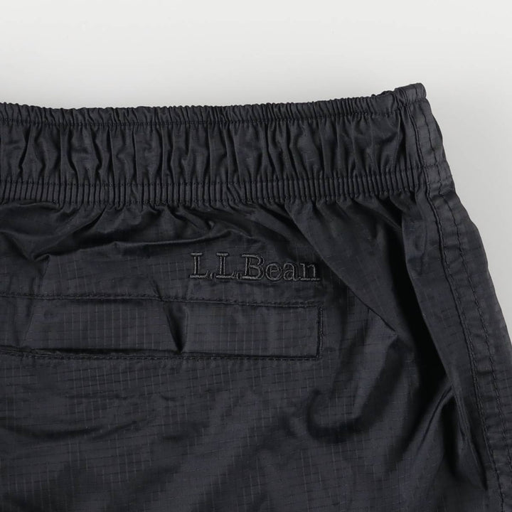 LLBean Ripstop Nylon Pants, Shaka Shaka Pants, Women's XL Nylon navy blue type Vintage Second Hand