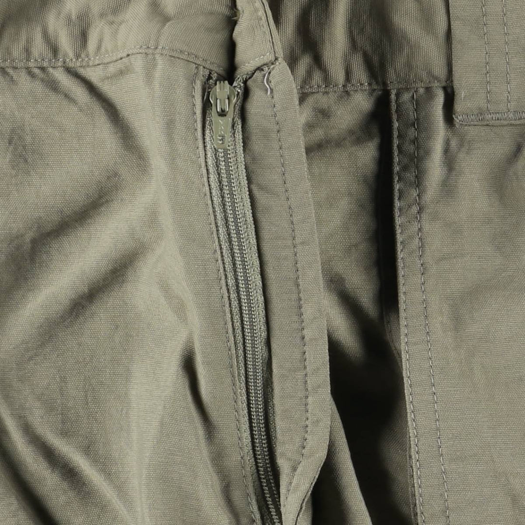 90s-00'S Vintage Columbia 2-Way Climbing Pants, Men's Size L Nylon Khaki type Vintage Second Hand