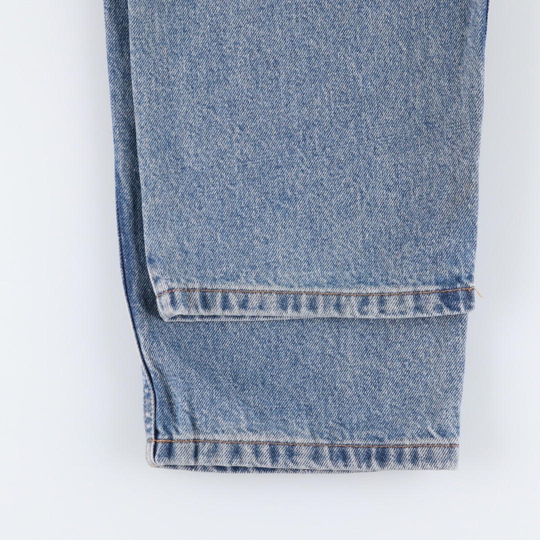 Calvin Klein Jeans Easy Fit Tapered Denim Pants Men's Size W34 cotton blue type Vintage Second Hand