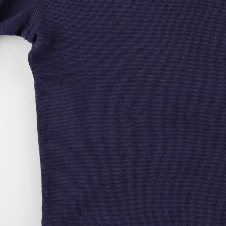 Ralph Lauren POLO RALPH LAUREN SLEEPWEAR Thermal Long T-shirt Waffle Men's L size cotton navy blue type Vintage Second Hand