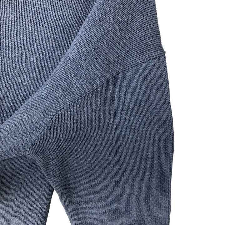 Ralph Lauren POLO by Ralph Lauren Cotton Knit Sweater Men's XL cotton Purple type blue-purple Vintage Second Hand