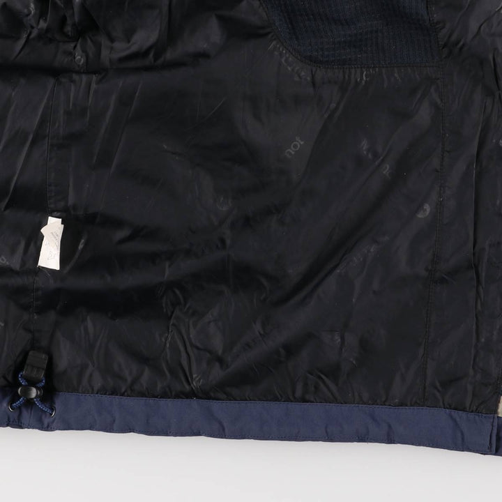 2000'S Marmot Mountain Parka Shell Jacket, Men's Size L Nylon navy blue type Vintage Second Hand