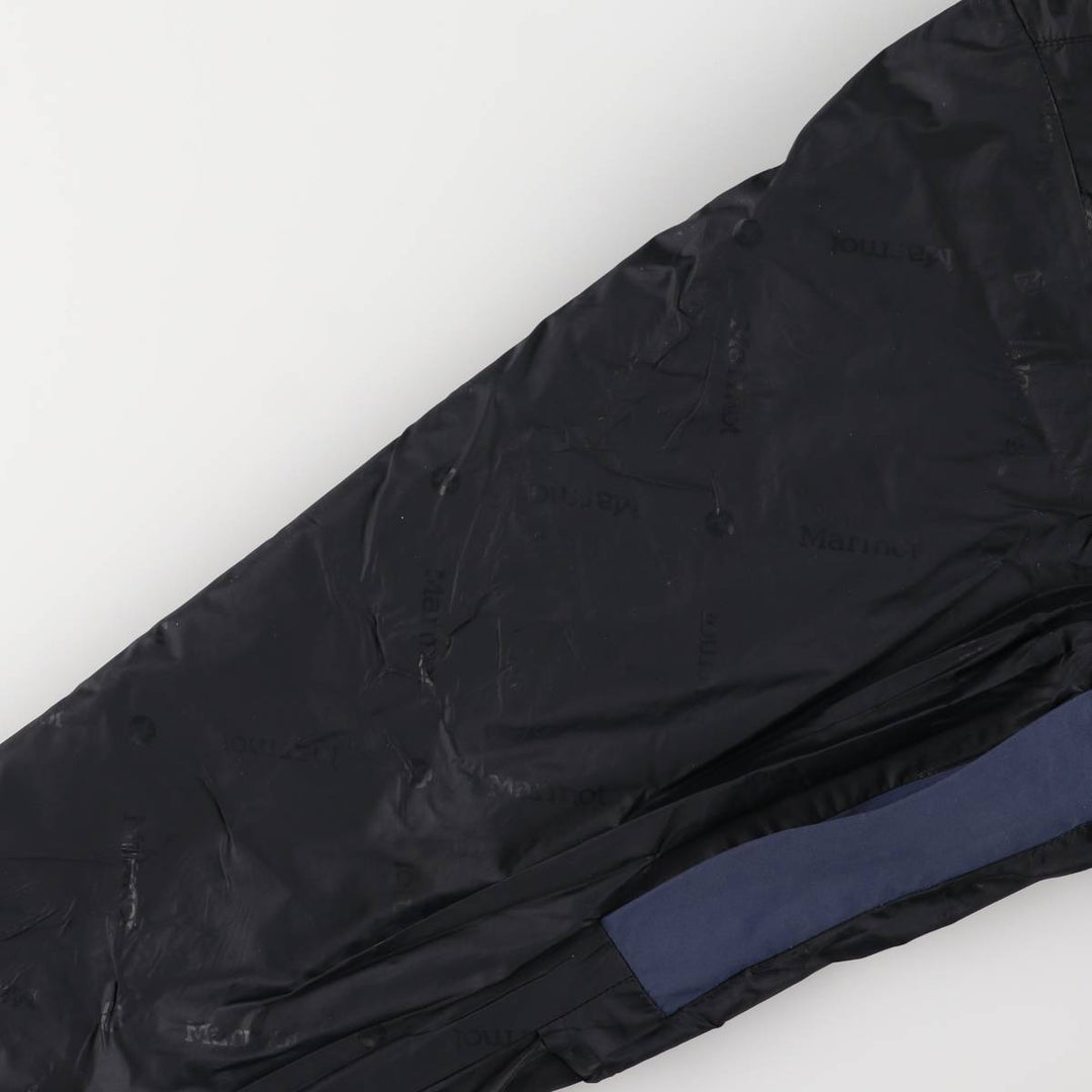 2000'S Marmot Mountain Parka Shell Jacket, Men's Size L Nylon navy blue type Vintage Second Hand