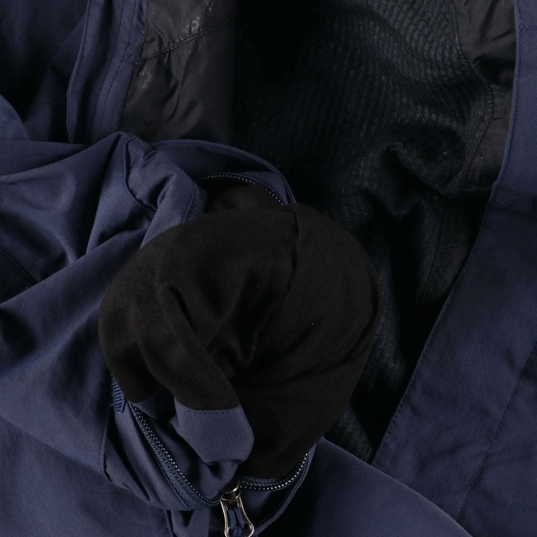 2000'S Marmot Mountain Parka Shell Jacket, Men's Size L Nylon navy blue type Vintage Second Hand