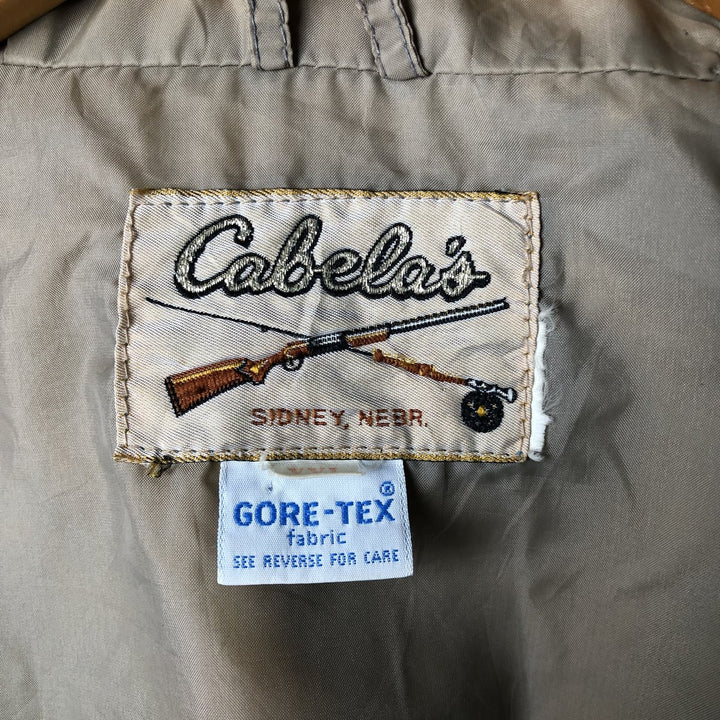 1980'S Cabelas GORE-TEX Mountain Parka Shell Jacket, Men's XXL, Vintage unclear navy blue type Vintage Second Hand