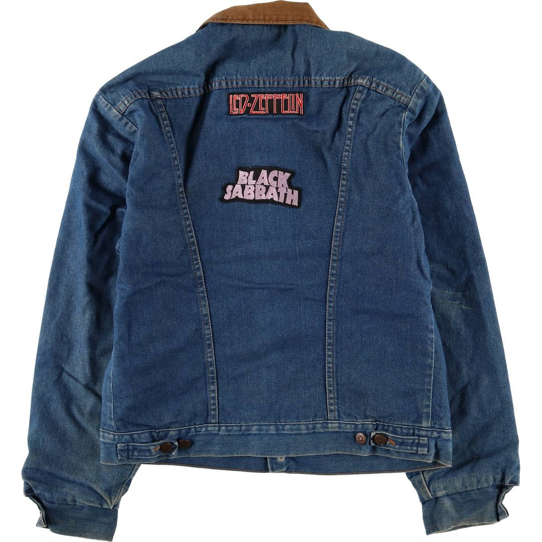 Vintage 70s-80'S Wrangler denim jacket, size M, men's cotton blue type Vintage Second Hand