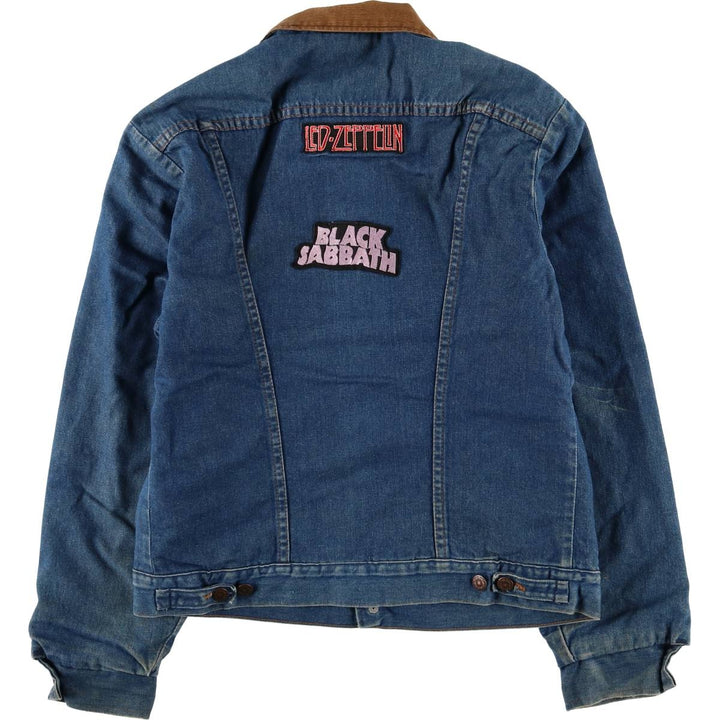 Vintage 70s-80'S Wrangler denim jacket, size M, men's cotton blue type Vintage Second Hand