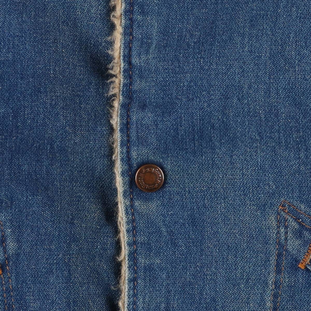 Vintage 70s-80'S Wrangler denim jacket, size M, men's cotton blue type Vintage Second Hand