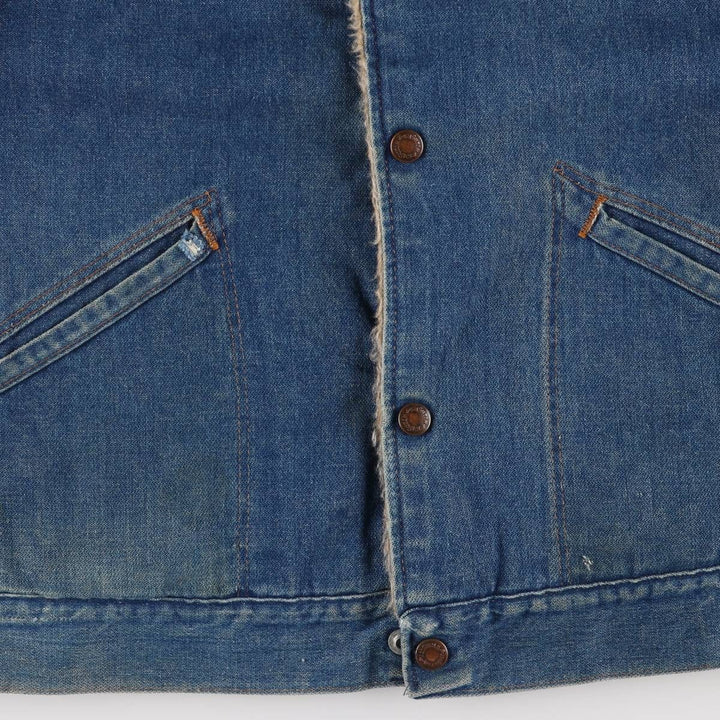 Vintage 70s-80'S Wrangler denim jacket, size M, men's cotton blue type Vintage Second Hand