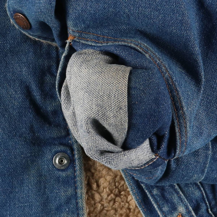 Vintage 70s-80'S Wrangler denim jacket, size M, men's cotton blue type Vintage Second Hand