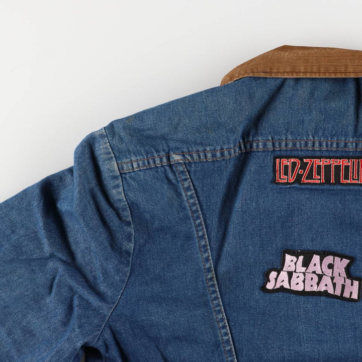 Vintage 70s-80'S Wrangler denim jacket, size M, men's cotton blue type Vintage Second Hand