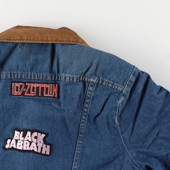 Vintage 70s-80'S Wrangler denim jacket, size M, men's cotton blue type Vintage Second Hand