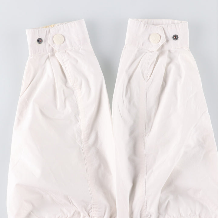 Vintage 90'S Nautica cotton jacket with back print, size M, men's cotton white type Vintage Second Hand