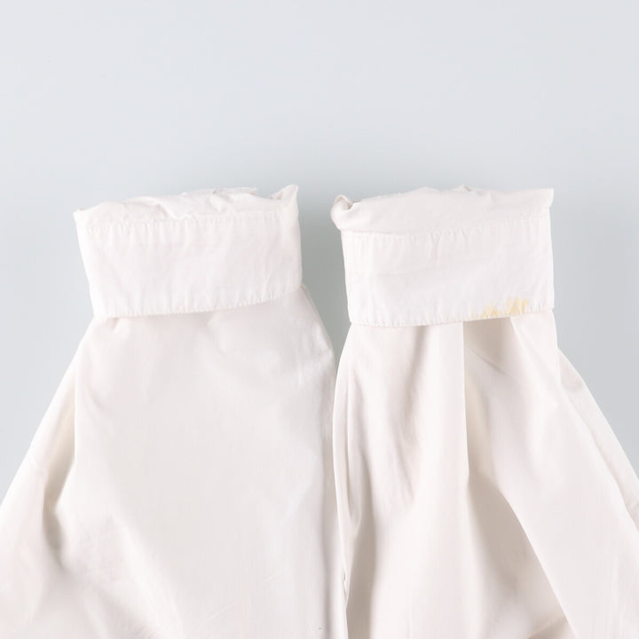 Vintage 90'S Nautica cotton jacket with back print, size M, men's cotton white type Vintage Second Hand